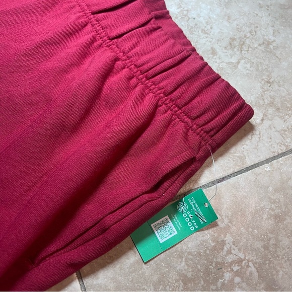 NWT Yeezy Gap Polar Fleece Red Jogging Sweatpants Men's Size XXL - Picture 2 of 3